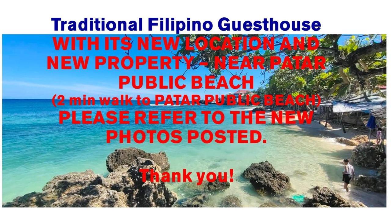Traditional Private Guesthouse In Patar Beach Bolinao Buitenkant foto